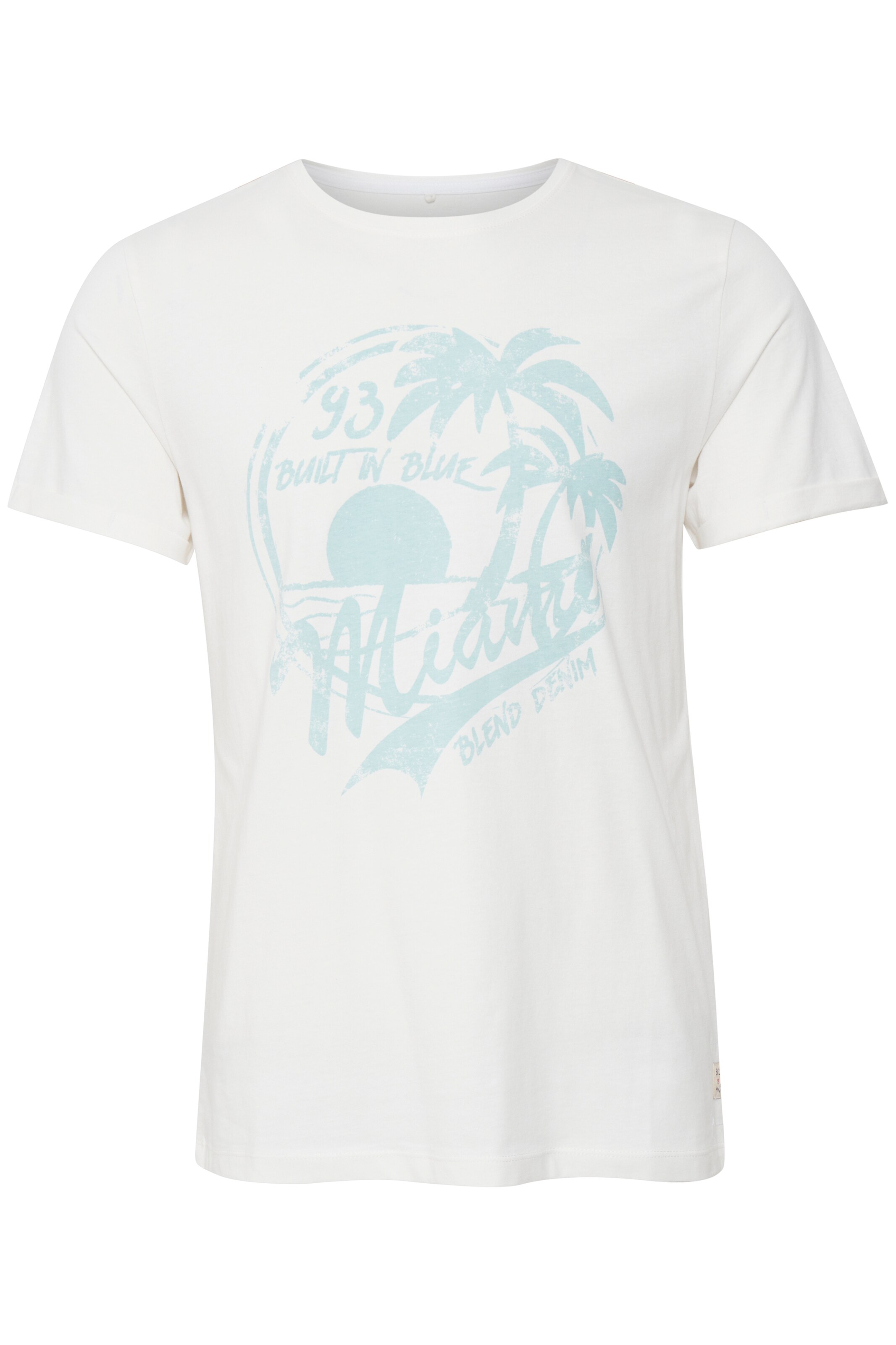 BLEND - Camiseta 'PERRY' en blanco: frente