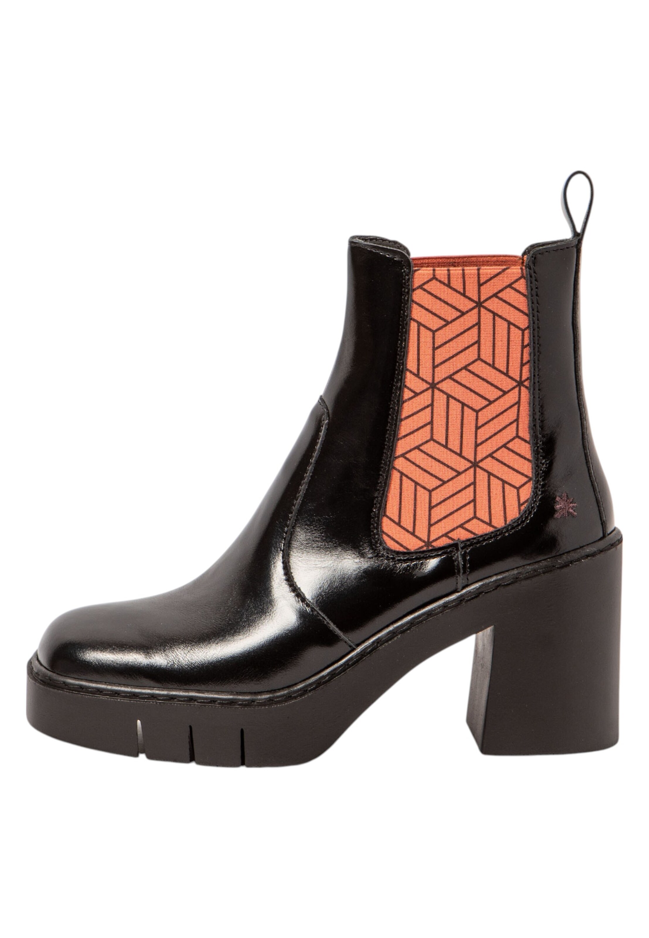 Chelsea Boots 'Berna' ART en noir : devant