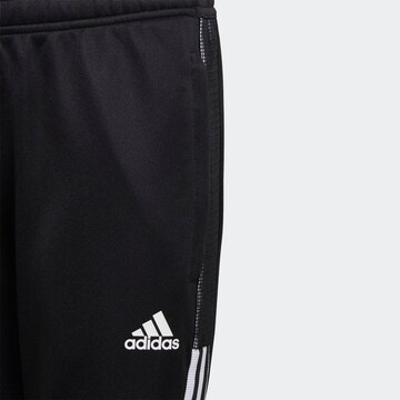 ADIDAS PERFORMANCE Slimfit Sportbyxa 'Tiro' i svart