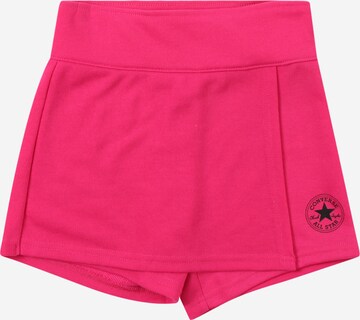 CONVERSE Skinny Shorts 'CHUCK' in Pink: predná strana