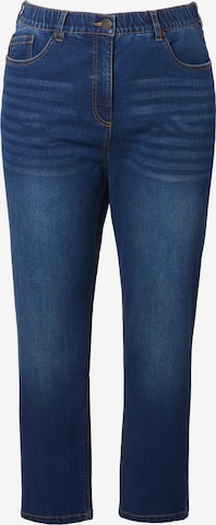 Ulla Popken Regular Jeans in Blau: Vorderseite