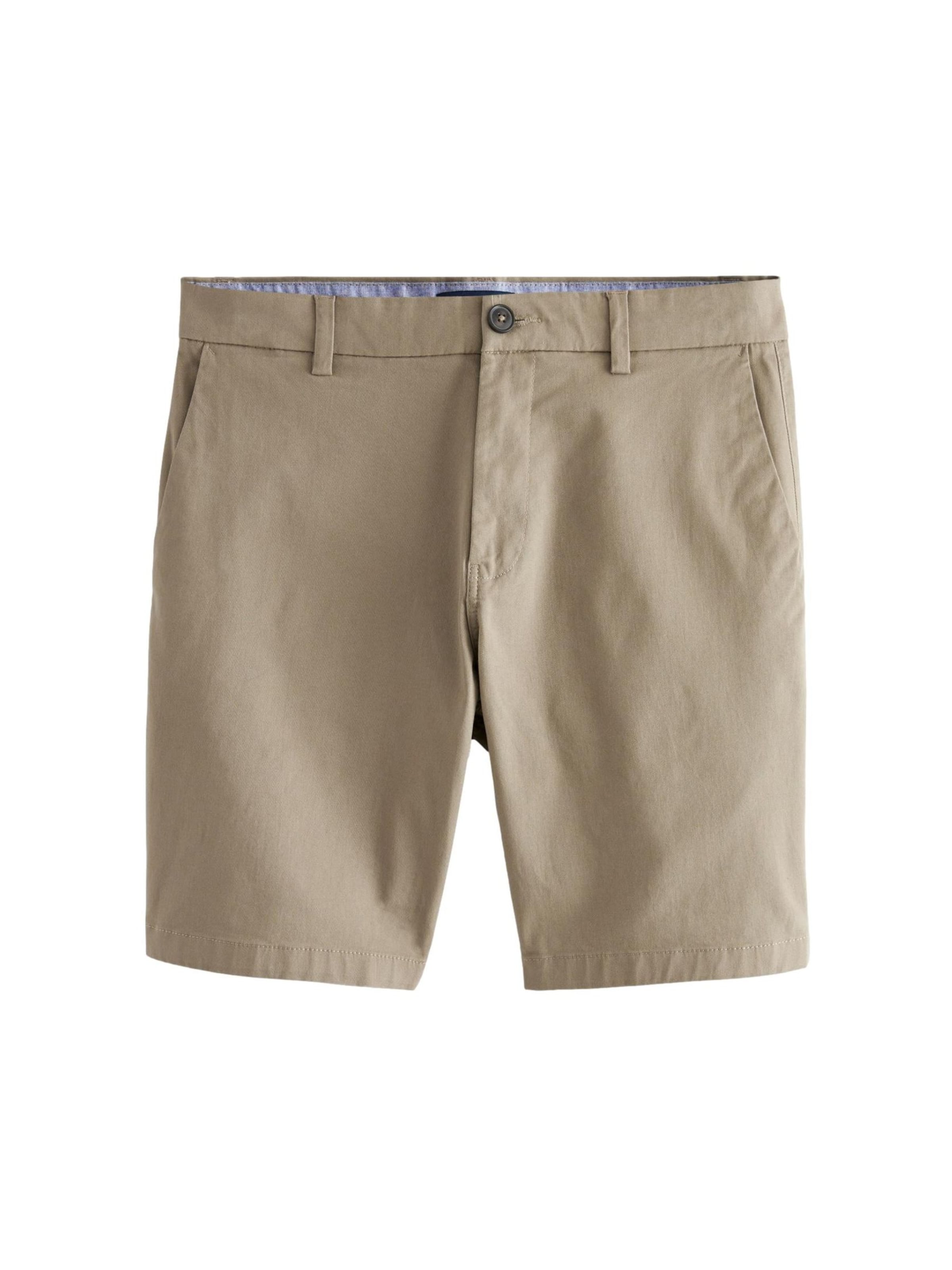 Next Štandardný strih Chino nohavice - Béžová: predná strana