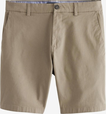 smėlio Next Standartinis „Chino“ stiliaus kelnės: priekis