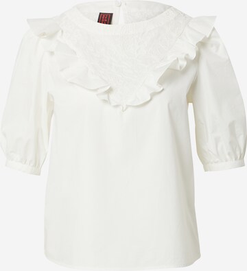 Stefanel Blouse in Wit: voorkant