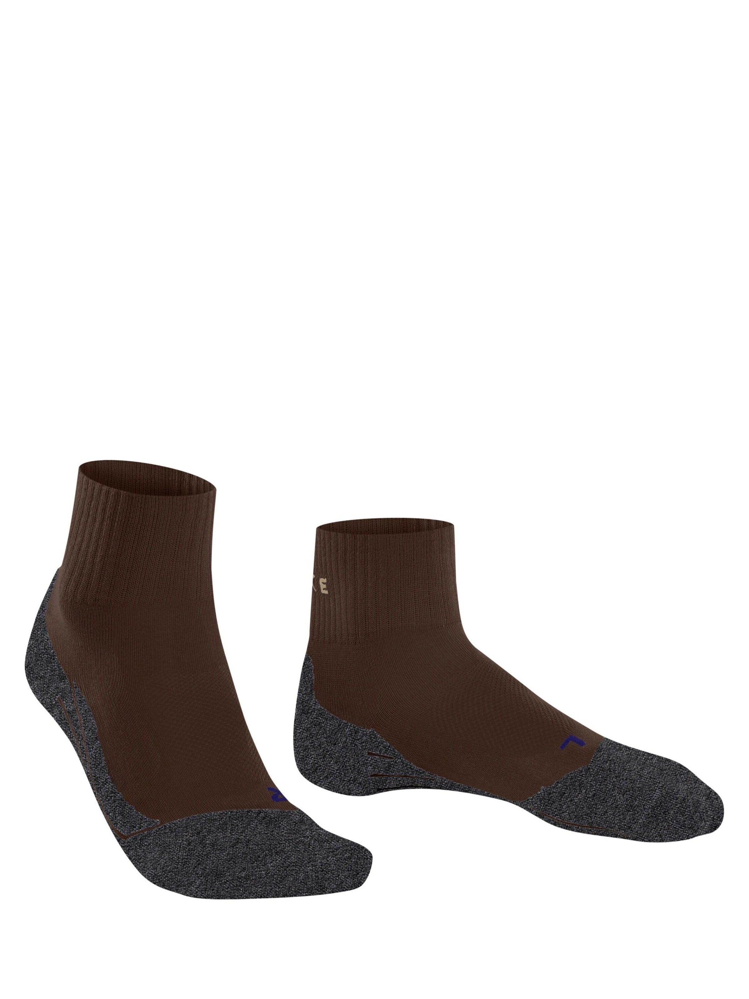 FALKE Athletic Socks 'TK2 Explore Cool Short' in Brown