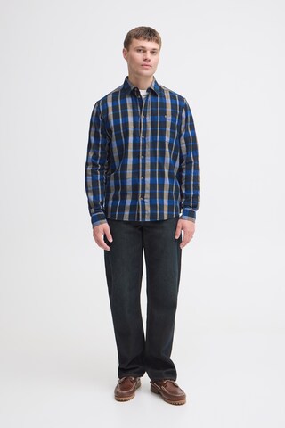 BLEND Regular fit Button Up Shirt 'BHCAI' in Blue
