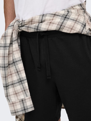 Regular Pantalon 'ONSKian' Only & Sons en noir