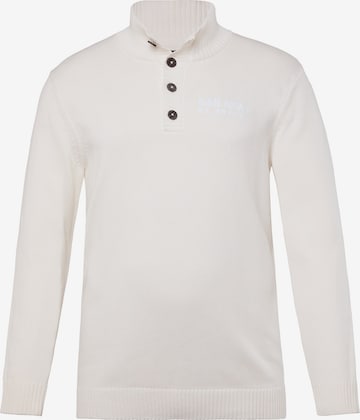 Pull-over Men Plus en blanc : devant
