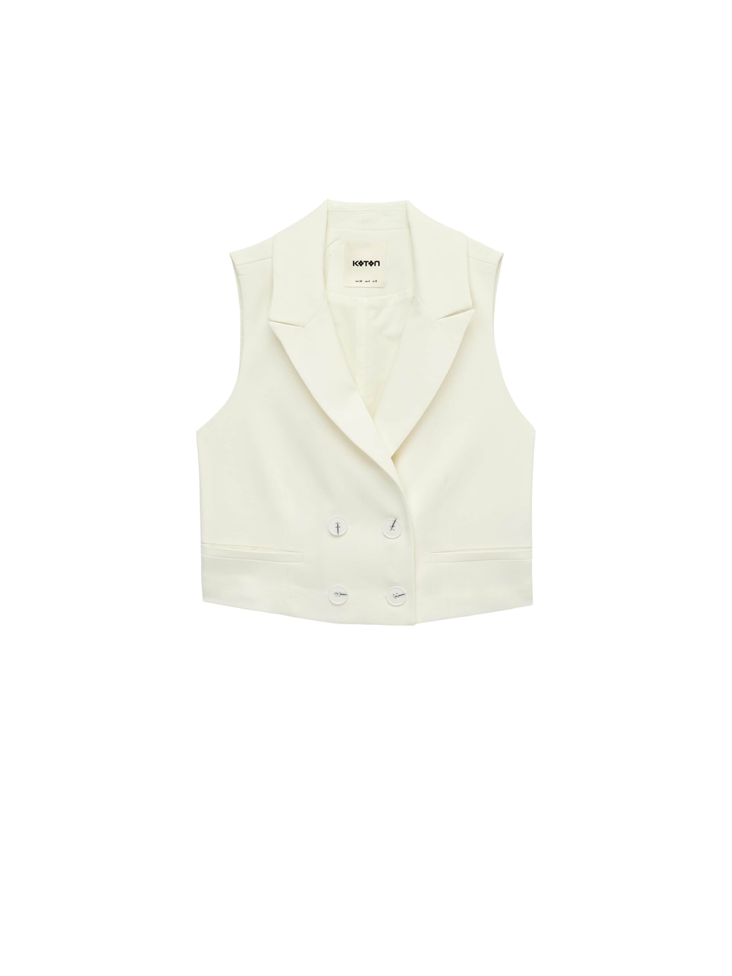 Koton Suit Vest in 32 in Off white, Item view