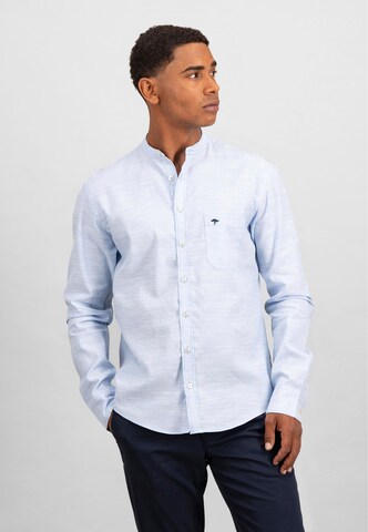 FYNCH-HATTON Comfort fit Overhemd in Blauw: voorkant