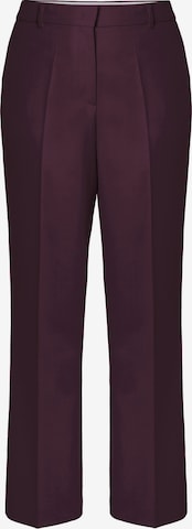 TATUUMFlared/zvonoliki kroj Hlače - crvena boja: prednji dio