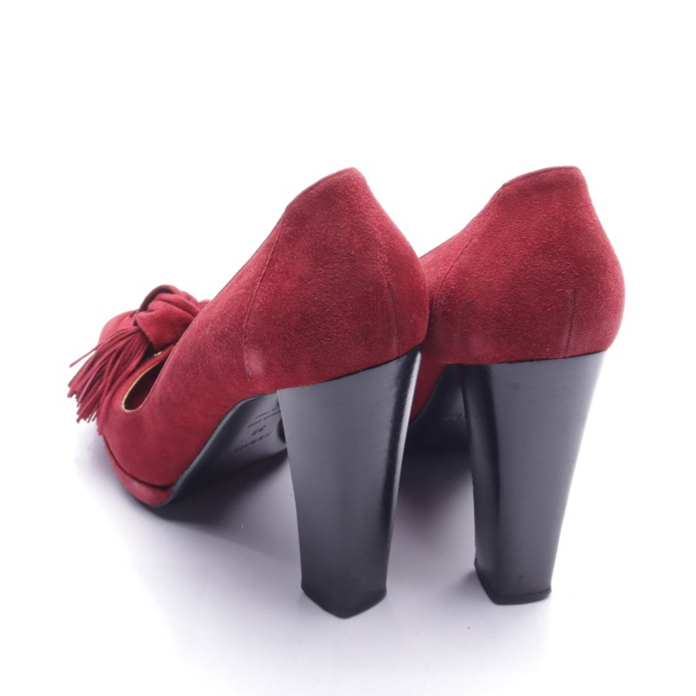 HERMÈS High Heels & Pumps in 39 in Red