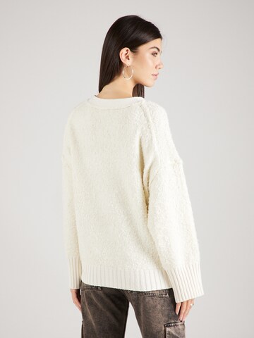 TOPSHOP Knit cardigan in Beige