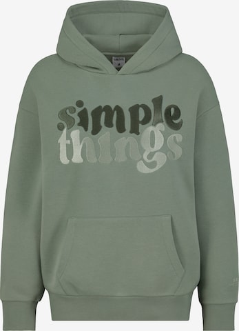 Sublevel Sweatshirt in Groen: voorkant
