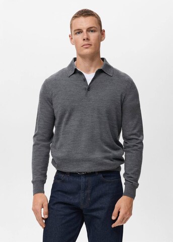 MANGO MAN Shirt 'Willys' in Grey: front