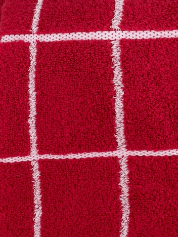 ROSS Handtuch 'Sensual Skin Karo'‌‌‌‌‌‌‌ in Rot