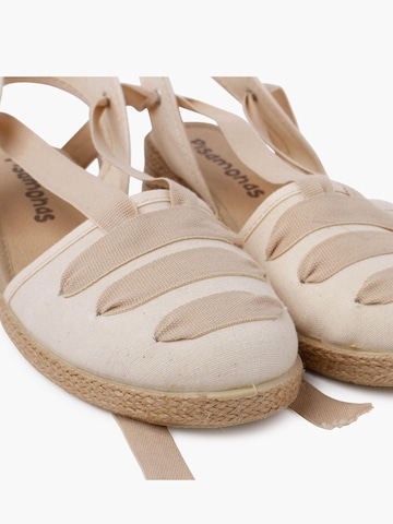 Sandales Pisamonas en beige