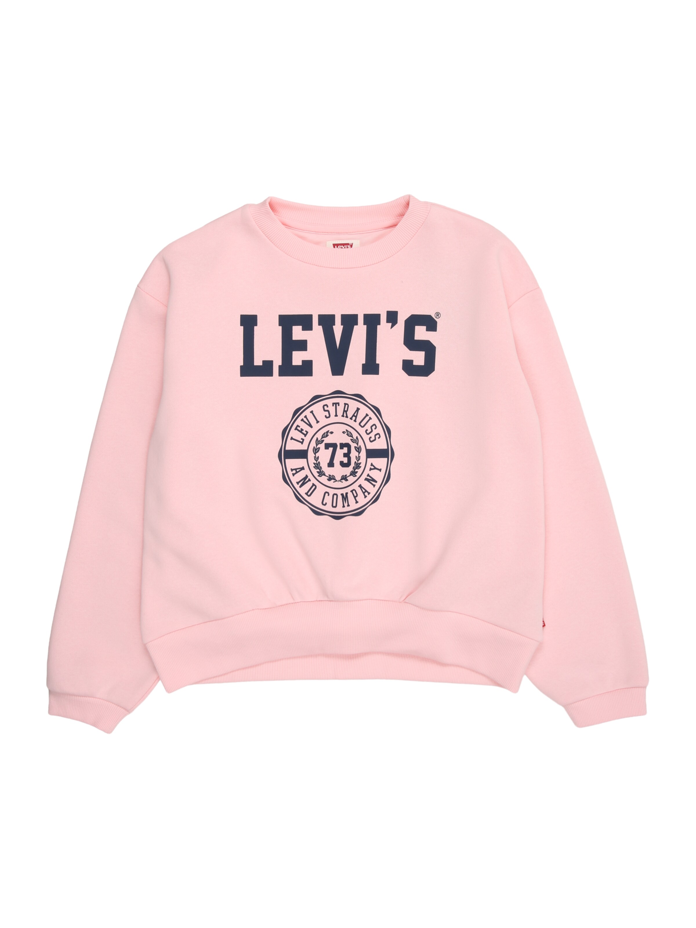 Levi's Kids Sweatshirt in Pink: front