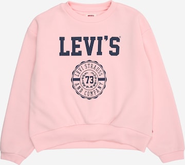 Levi's Kids Sweatshirt in Pink: front