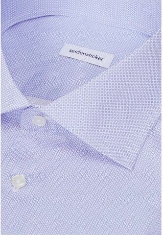 Coupe slim Chemise business SEIDENSTICKER en bleu