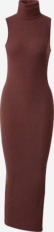 Misspap Dress in Brown: front