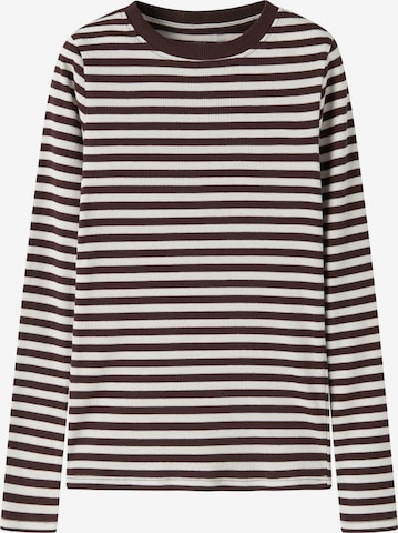 NAME IT - Camiseta en marrón: frente