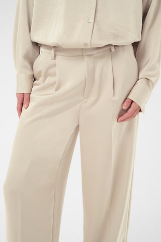 Kaffe Regular Trousers 'KARory' in Beige