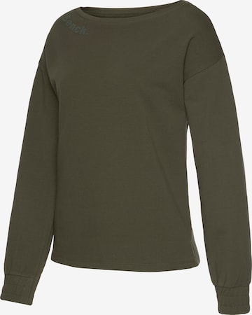 BENCH Sweatshirt in Green