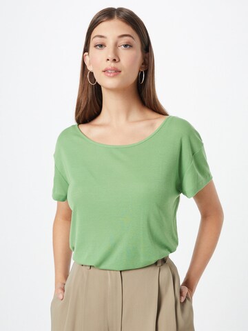 mbym Shirt 'Lucianna' in Groen: voorkant