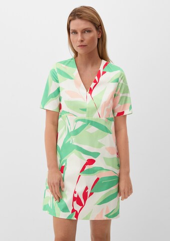 s.Oliver BLACK LABEL Kleid in Weiß: Vorderseite