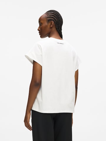 Karl Lagerfeld Majica | bela barva