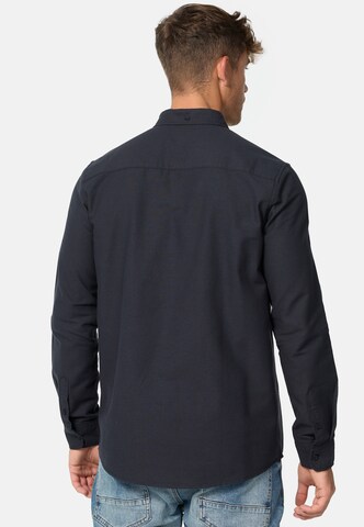 INDICODE JEANS Regular fit Business Shirt ' Kepner ' in Blue