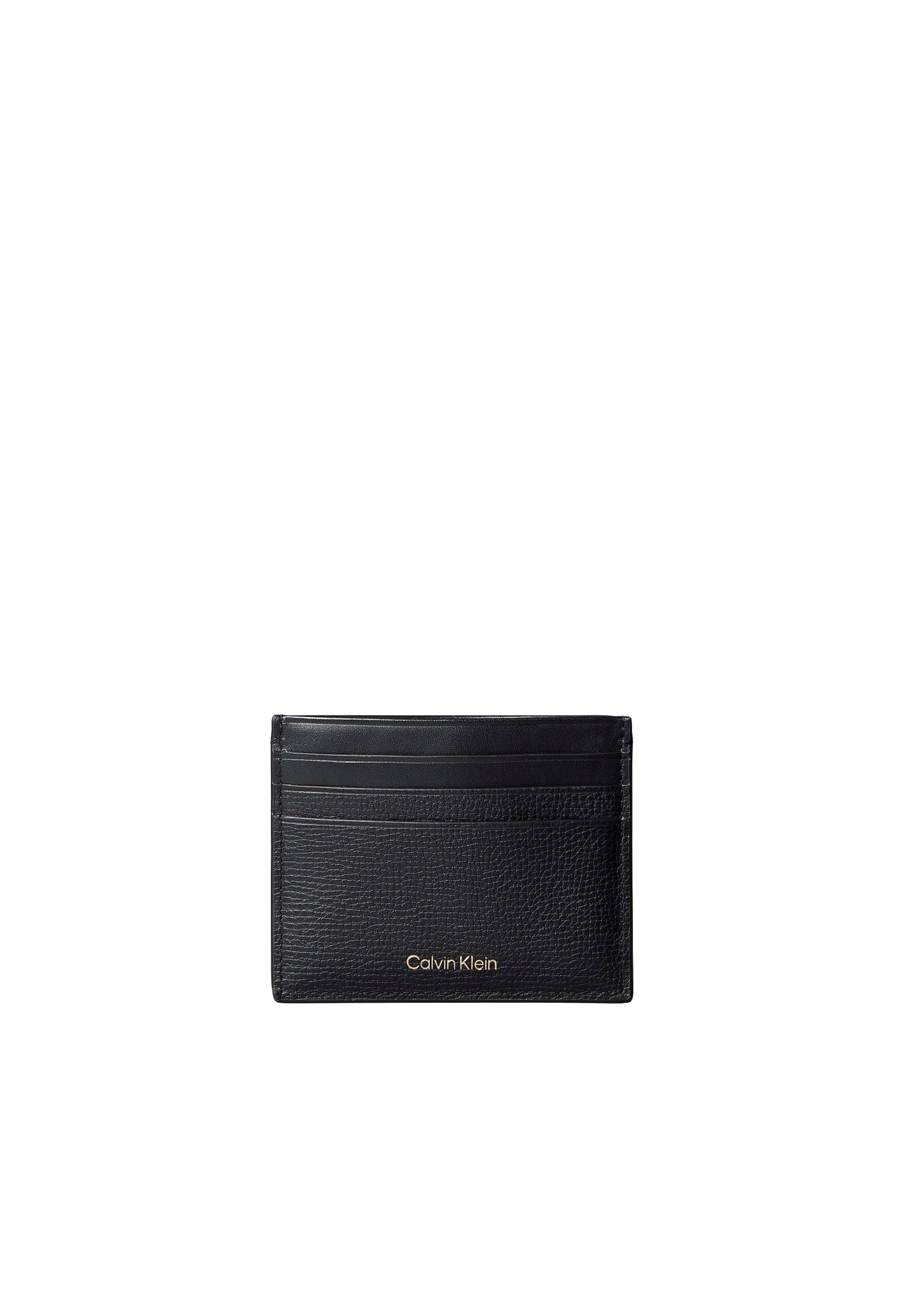 Calvin Klein Kartenetui in Schwarz: Vorderseite