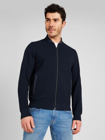 bugatti Sweat jacket in Blue: front