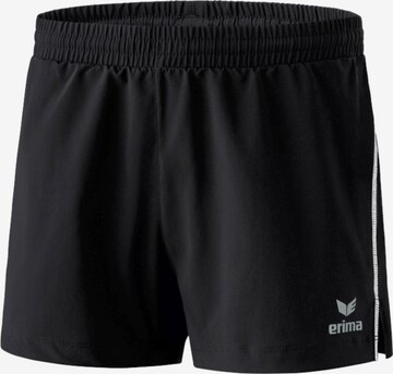 ERIMA Regular Shorts in Schwarz: predná strana