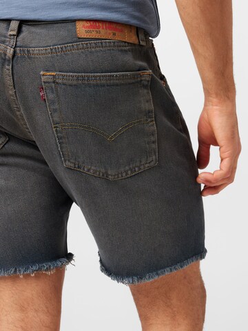 LEVI'S ® Regular Jeans '501  93 Shorts' in Grau