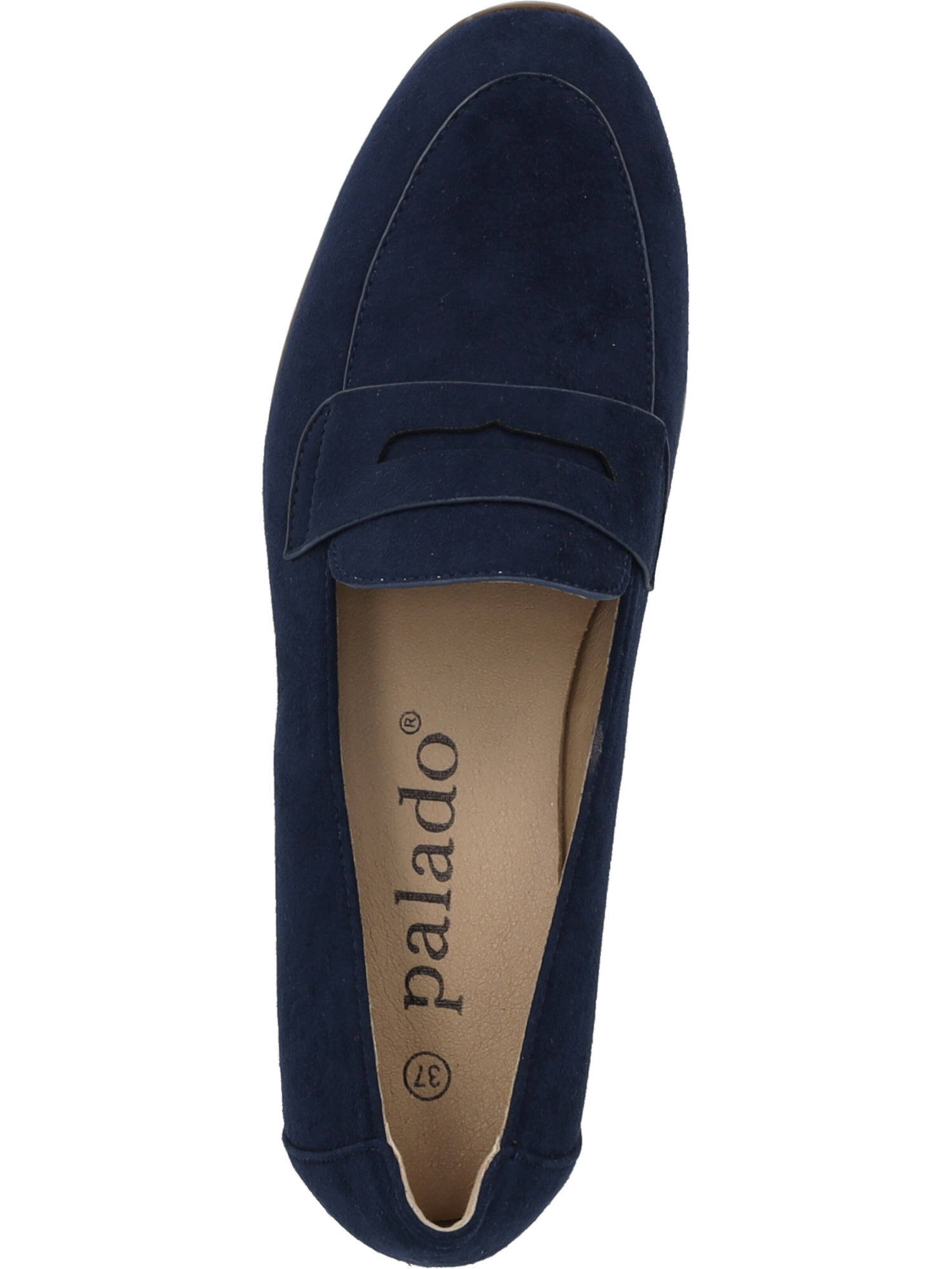 Palado Mokassin 'Arselaus' in Blau