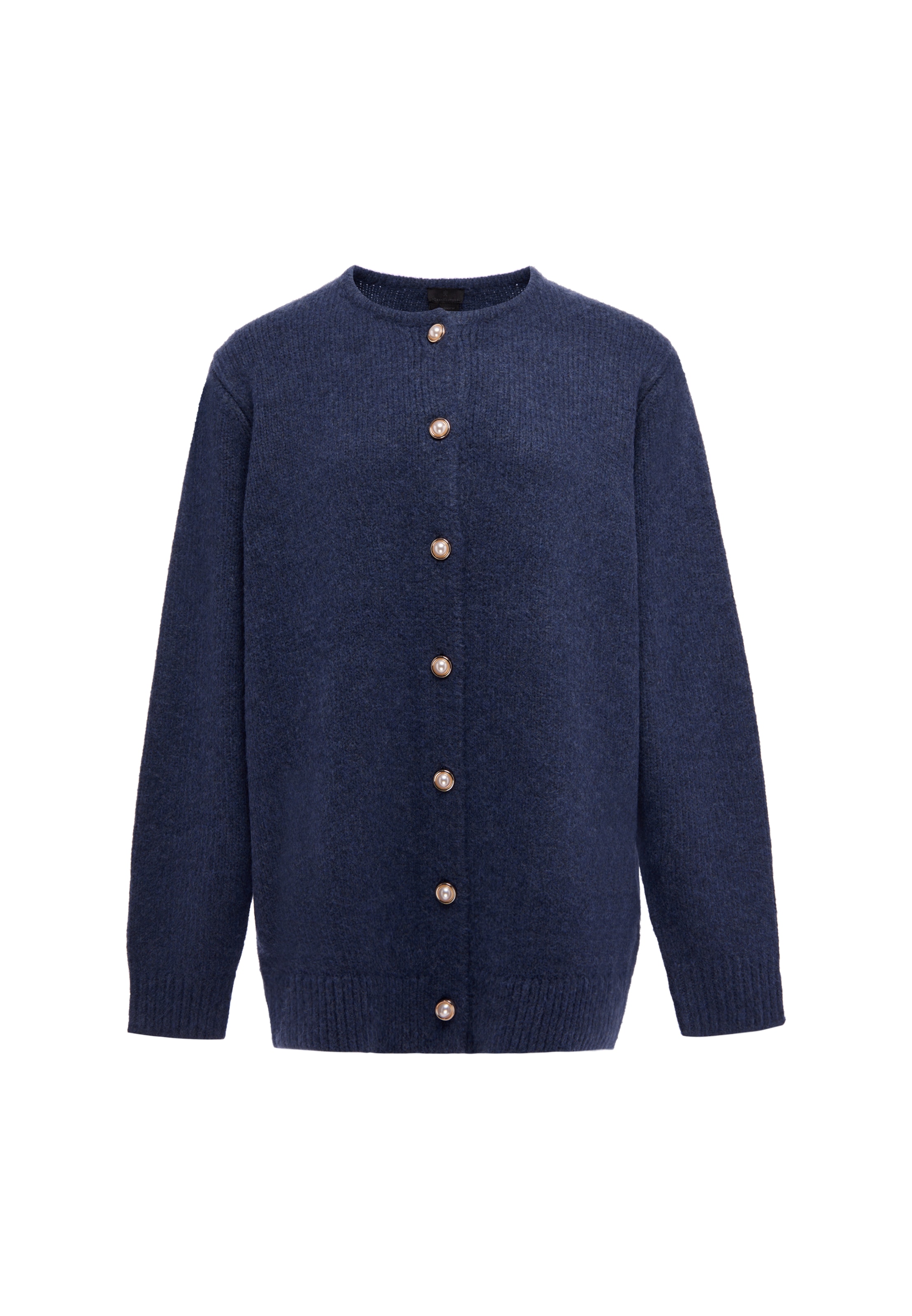 Cardigan DreiMaster Klassik en bleu : devant
