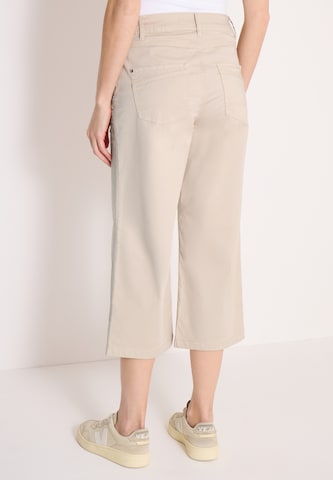 CECIL Loose fit Pants 'Neele' in Beige