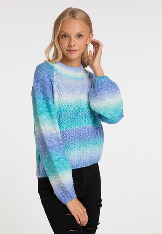 Pull-over MYMO en bleu : devant