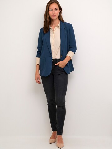 Cream Blazer ' Cocamia' in Blue