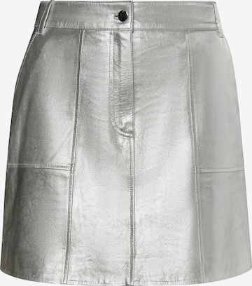 faina Skirt in Silver: front