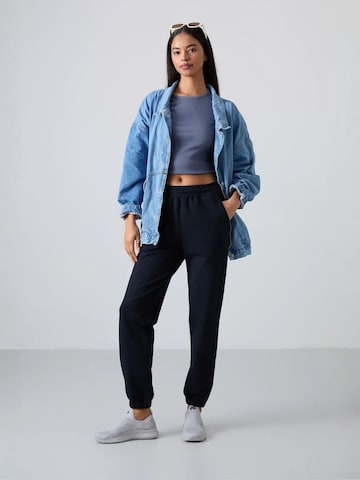 Effilé Pantalon Tommy Life en bleu