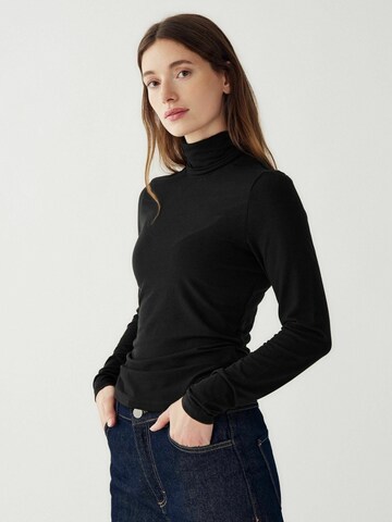 Noella - Top ' Libinette ' en negro: frente