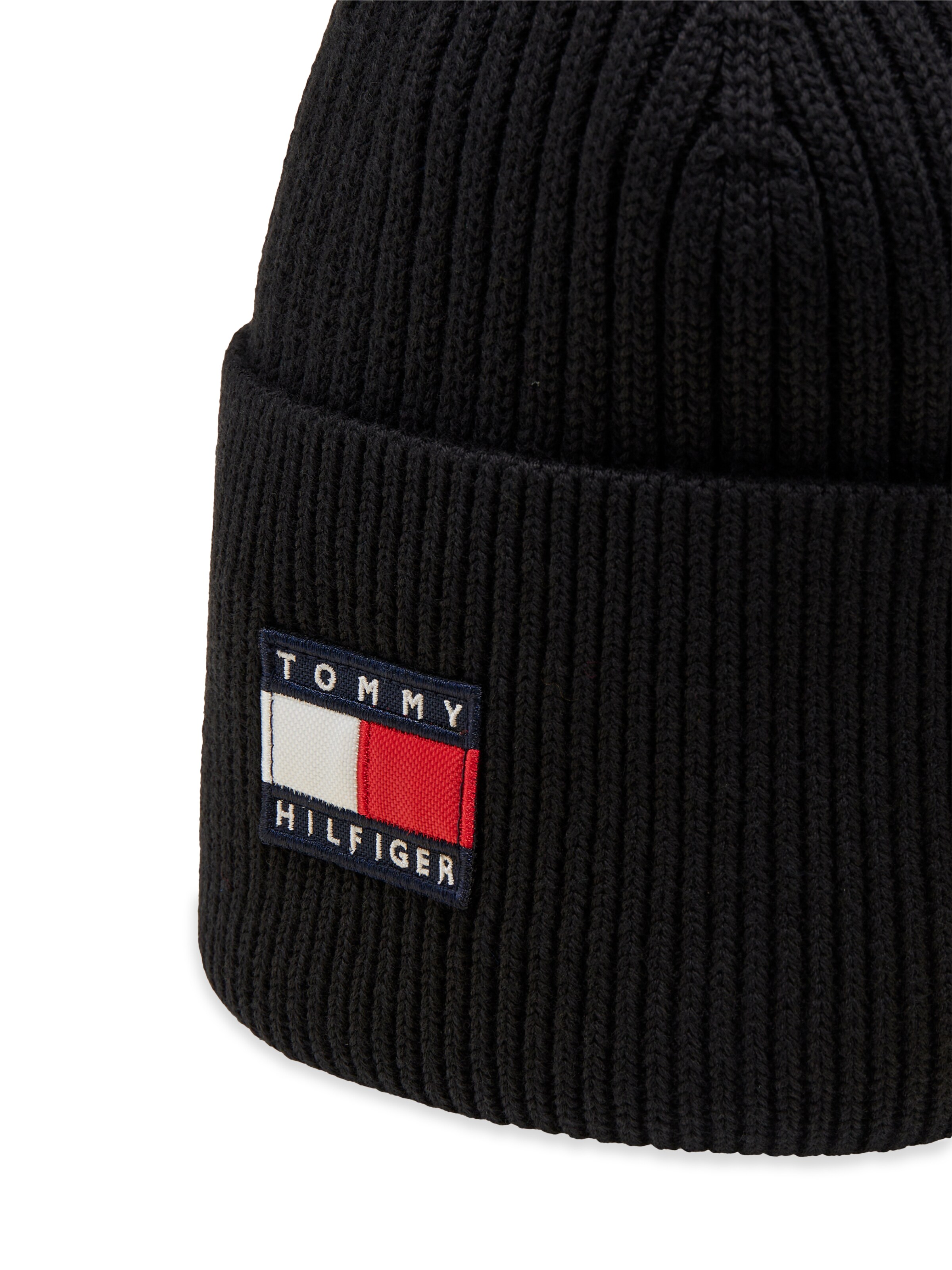 TOMMY HILFIGER Čiapky 'HERITAGE' - Čierna