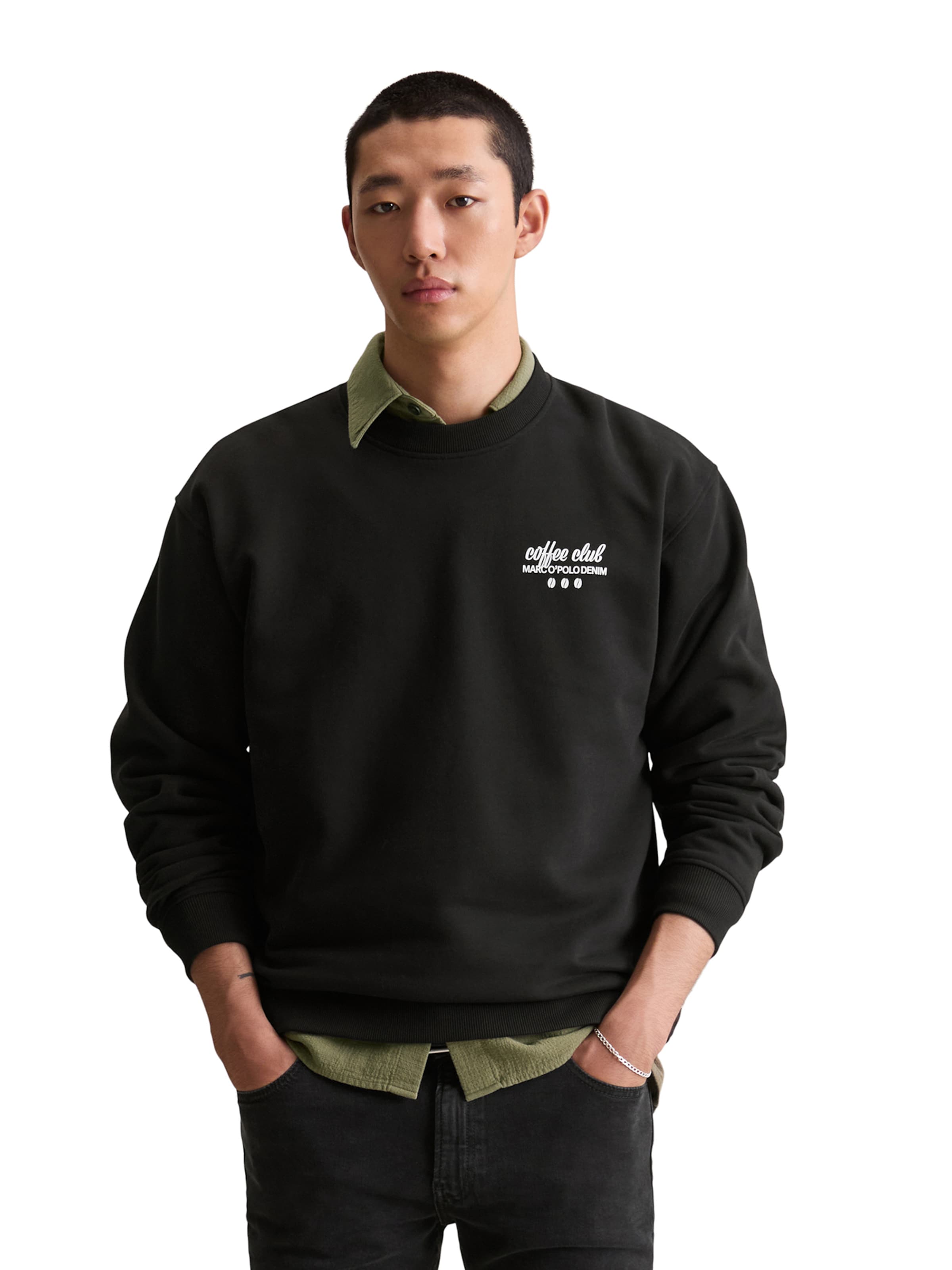 Marc O'Polo DENIM Majica | črna barva