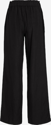 VILA Regular Pants 'Prisilla' in Black