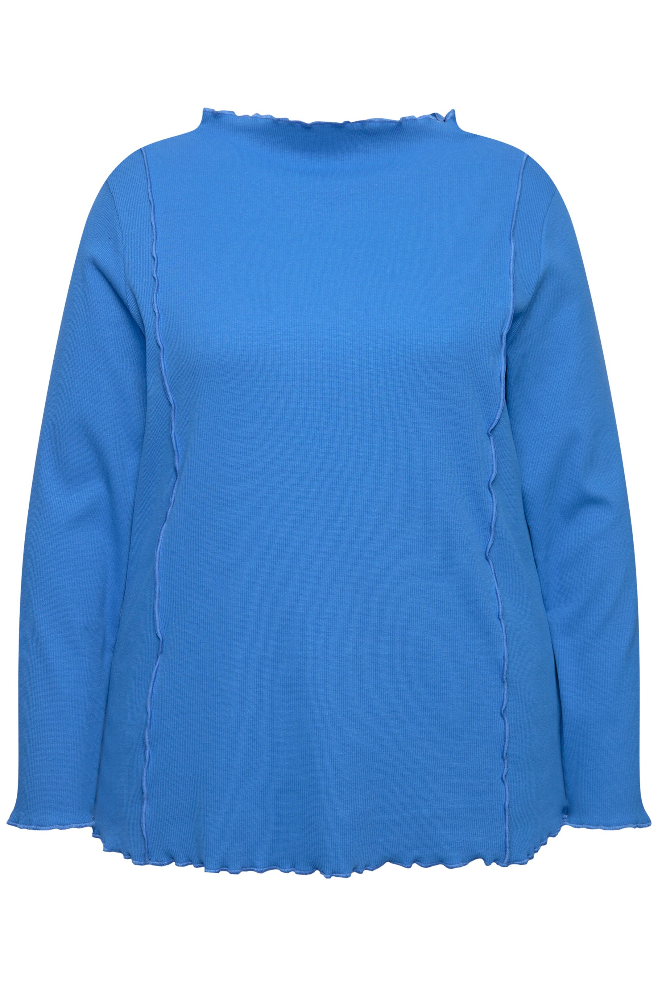 Ulla Popken Shirt in Blauw: voorkant
