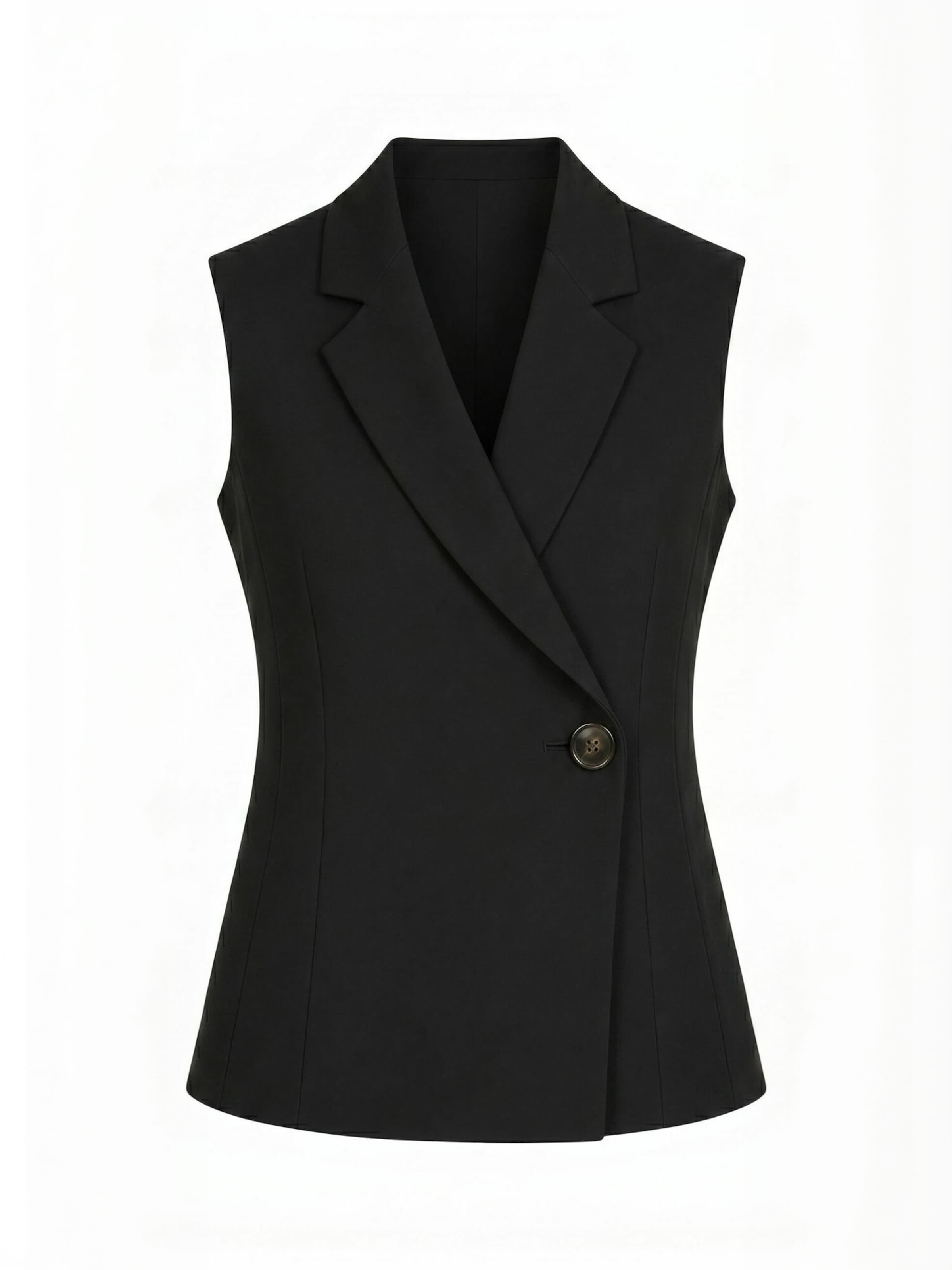 Opal Studio Vest ' Sassi ' in Schwarz: Vorderseite