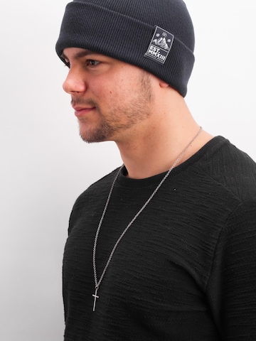 Manufaktur13 Beanie 'Rough' in Blue